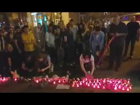 Շարժման մասնակիցները խաղալիքներ և ծաղիկներ խոնարհեցին վրաերթի հետևանքով զոհված Սոնային