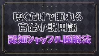 【睡眠導入】官能小説用語だけの♥認知シャッフル睡眠法【SeraYotogi】