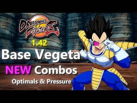 DBFZ 1.42: Base Vegeta Combos, Optimals & Pressure Guide