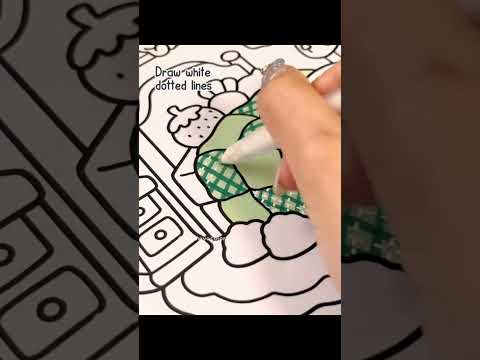 Plaid Blanket Coloring Book