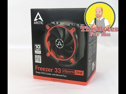 Unboxing of the Arctic Freezer 33 eSport One (Red)