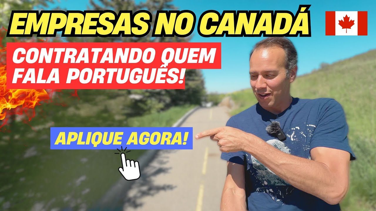 Empregos TOP que pedem PORTUGUÊS no Canadá  (Mais de 700 vagas abertas)