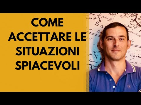 How to accept unpleasant situations