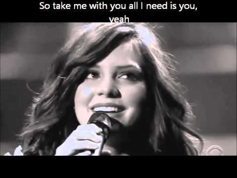 I Will Be There With You   Katharine McPhee Lyrics