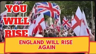 ENGLAND WILL RISE AGAIN | Sarah Arrested for Flying England Flag. #walking