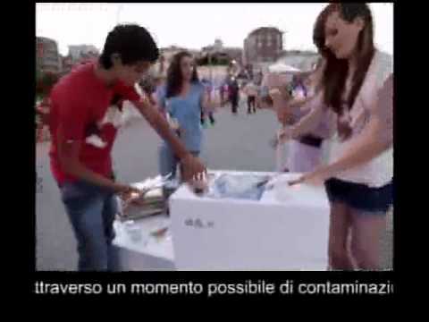 Il dispositivo per pulirsi di un organismo dei parassiti di Alice Se ci sono stati vermi prima di uninoculazione