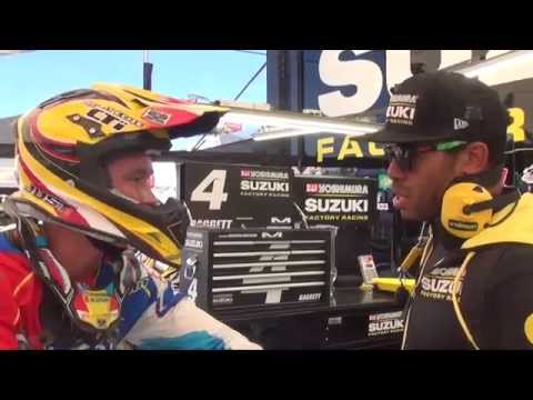 2015 YOSHIMURA SUZUKI FACTORY RACING - ANAHEIM 1 SX