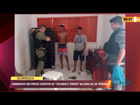 Criminosos são presos por praticar roubos e traficar drogas na zona sul de Teresina 16 07 2021