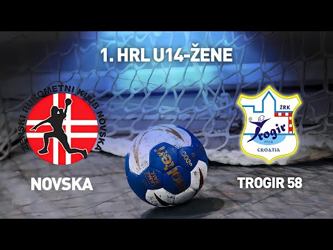 ŽRK Novska vs ŽRK Trogir 58 | 1. HRL U14 vs žene (Završnica Skupina A)