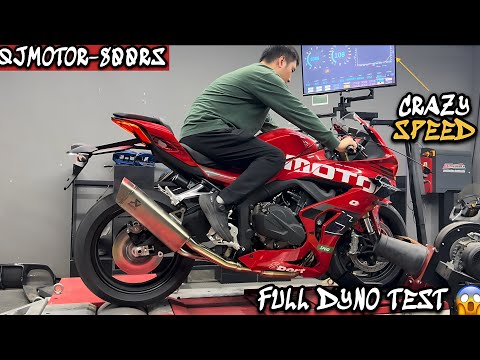 “QJMotor 800RS Hits CRAZY SPEED on Dyno! 🔥 Full Power Test & 108 MPH Run”