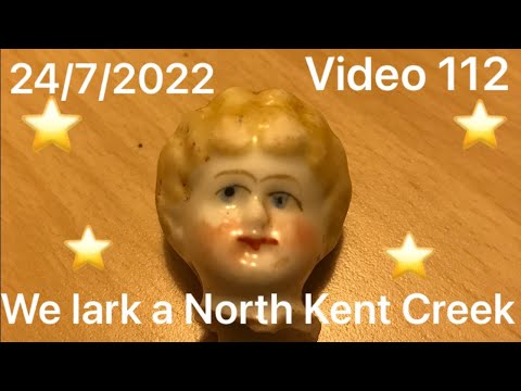 Mudlarking with the Kentish Mudlarks video 112–Back in North Kent 24/7/2022