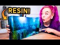 I Painted A 30 POUND Underwater Resin Diorama