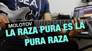 La Raza Pura es la Pura Raza - Molotov // Video-Guía (Guitar Cover) || El Richi!