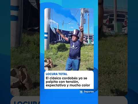 Todavía no arrancó el partido… pero el clásico cordobés ya se juega en las calles
