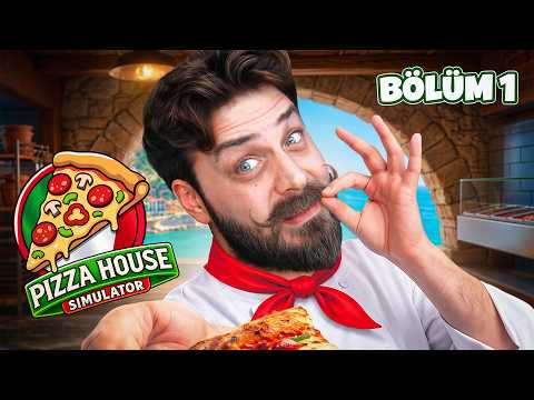 6 KARDEŞİN PİZZA DÜKKANI! PİZZ PİSA | PIZZA HOUSE SIMULATOR | BÖLÜM 1