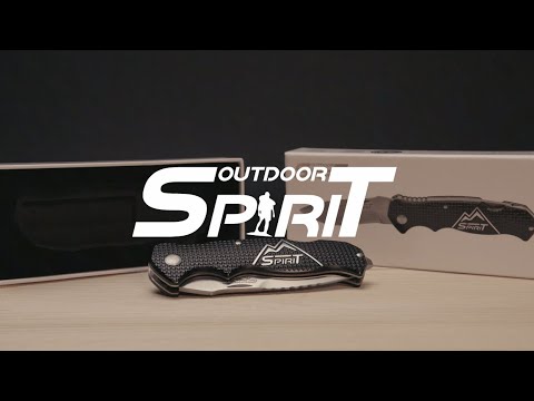 Outdoor Spirit Klappmesser «Outdoor» schwarz von Angela Bruderer