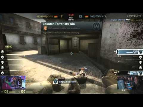 mousesports vs. dotpiXels | Halbfinale, EPS Spring Season | de_mirage Map 2