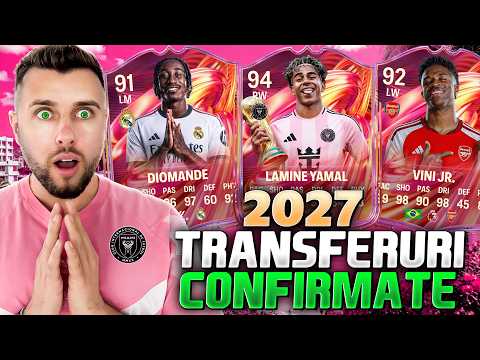 TRANSFERURI CONFIRMATE ȘI ZVONURI VARĂ 2027!! #6 (DIOMANDE, YAMAL, VINI JR.)