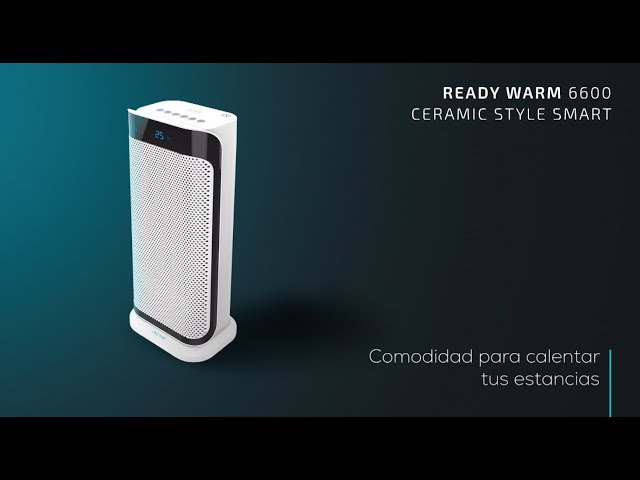 Cecotec ReadyWarm 6600 Ceramic Style Smart Calefactor Cerámico 2000W video