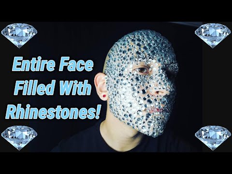 Face Full of Rhinestones (Timelapse)