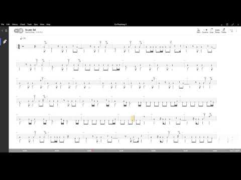 Io Per Lei ( Pino Daniele ) ,Tablatura e base Senza Basso - Backing bass track