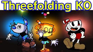 Cover art for triple trouble but with cuphead and the others