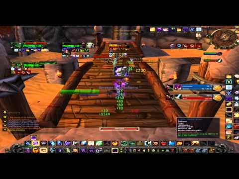 Shadow Priest Rogue vs Warrior Shaman  Cata 2v2