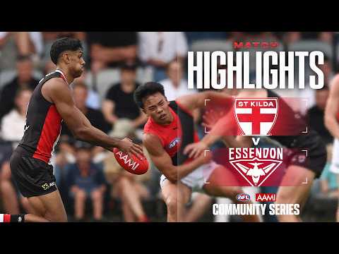 St Kilda v Essendon Highlights | AAM Community Series, 2026 | AFL