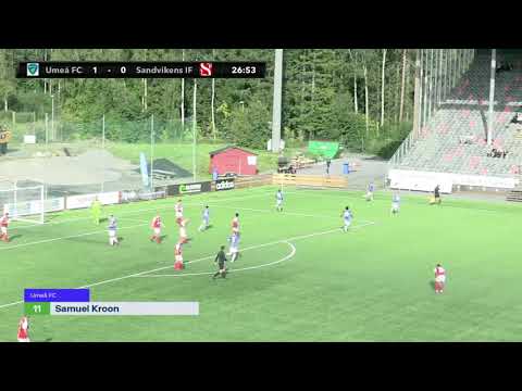Höjdpunkter Omgång 21: Umeå FC vs Sandvikens IF