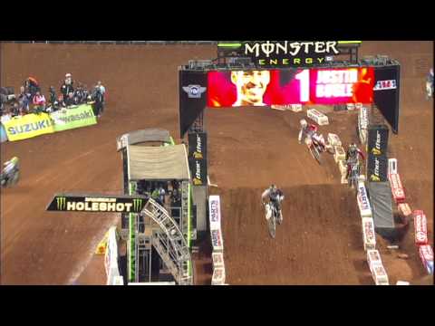Race Day LIVE - 2015 Atlanta Round 8 - 250SX Highlights