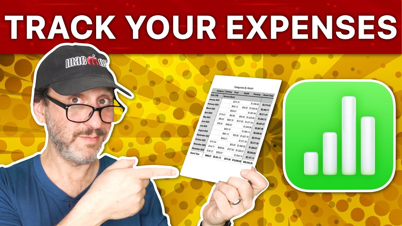 Track Your Expenses in Mac Numbers