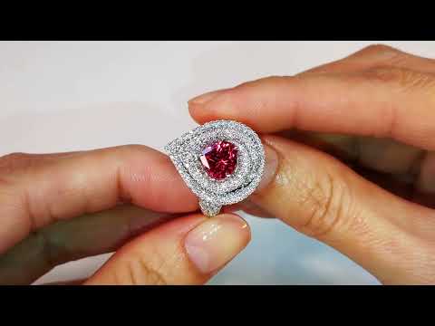 Namya Burmese Jedi Spinel Ring 1.87 carats by Kat Florence