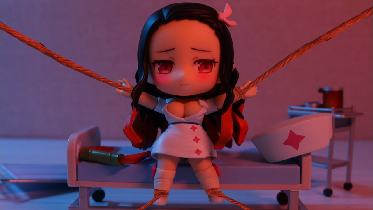 無惨様に拘束される禰豆子ちゃん【鬼滅の刃】【ねんどろいど】【コマ撮り】