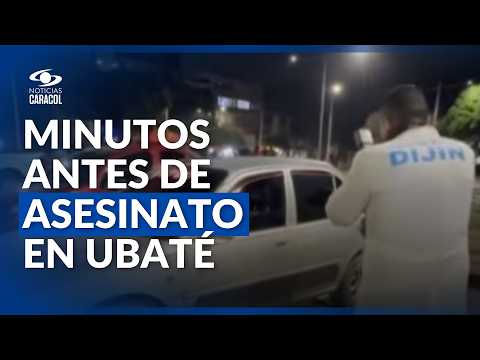 Cámaras de seguridad muestran a presuntos asesinos de hombre en Ubaté: estaban compartiendo juntos