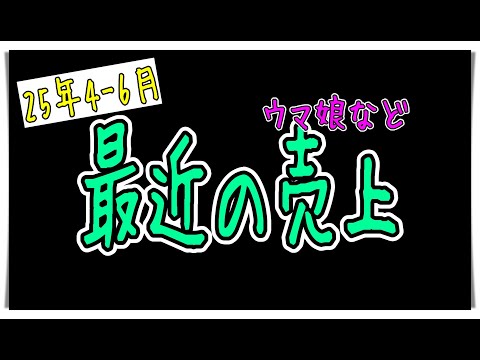 【ゆっくりウマ娘】4-6月期のウマ娘含むサイバーゲーム事業の売上をイキり語りする動画【biimシステム】