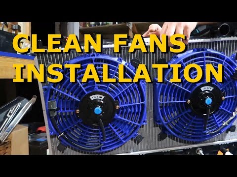 Radiator and Aftermarket Fans Installation - #Eclipse2GBuild