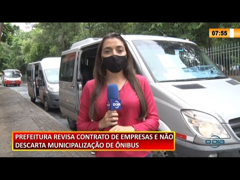 Prefeitura revisa contrato de empresas e não descarta municipalização de í´nibus 23 02 2021