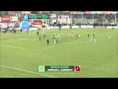Sarmiento 1 Patronato 0 Fecha 16 Primera B Nacional 2014