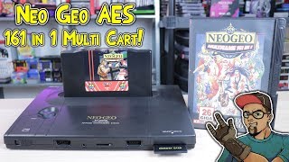 Neo Geo AES Multi Cart 161 in 1 Game Cartridge Review!