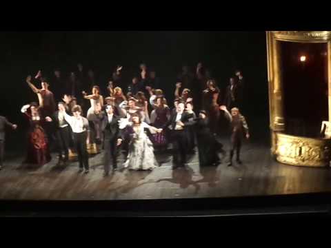 Phantom of the Opera opening night Toledo 11-30-2016 Curtain Call