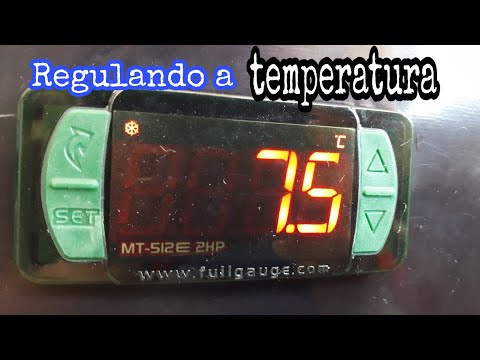 Full Gauge Controller, MT-512E 2HP, regulating the setpoint temperature quickly.