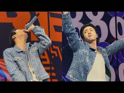 250717 I’ll Be There @ Run Seokjin Ep Tour BTS Jin Anaheim Fancam Concert
