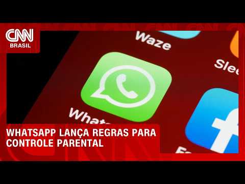 Whatsapp lança regras para controle parental; veja como | LIVE CNN