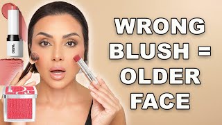 The Blush Placement That Takes 5 Years Off Your Face