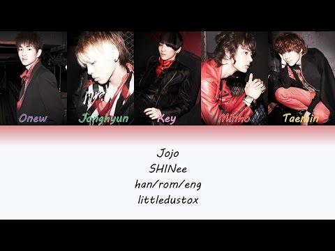 Jojo- SHINee Color Coded Lyrics