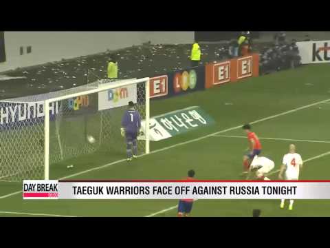 South Korea set to face off against Russia tonight