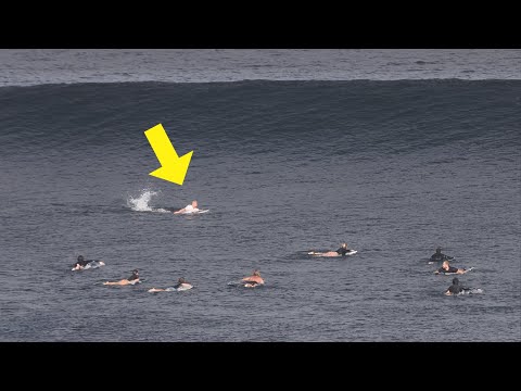 Guy Sits Out Back, Snags The Wave, Smacks It! (Opening Scene) – Uluwatu