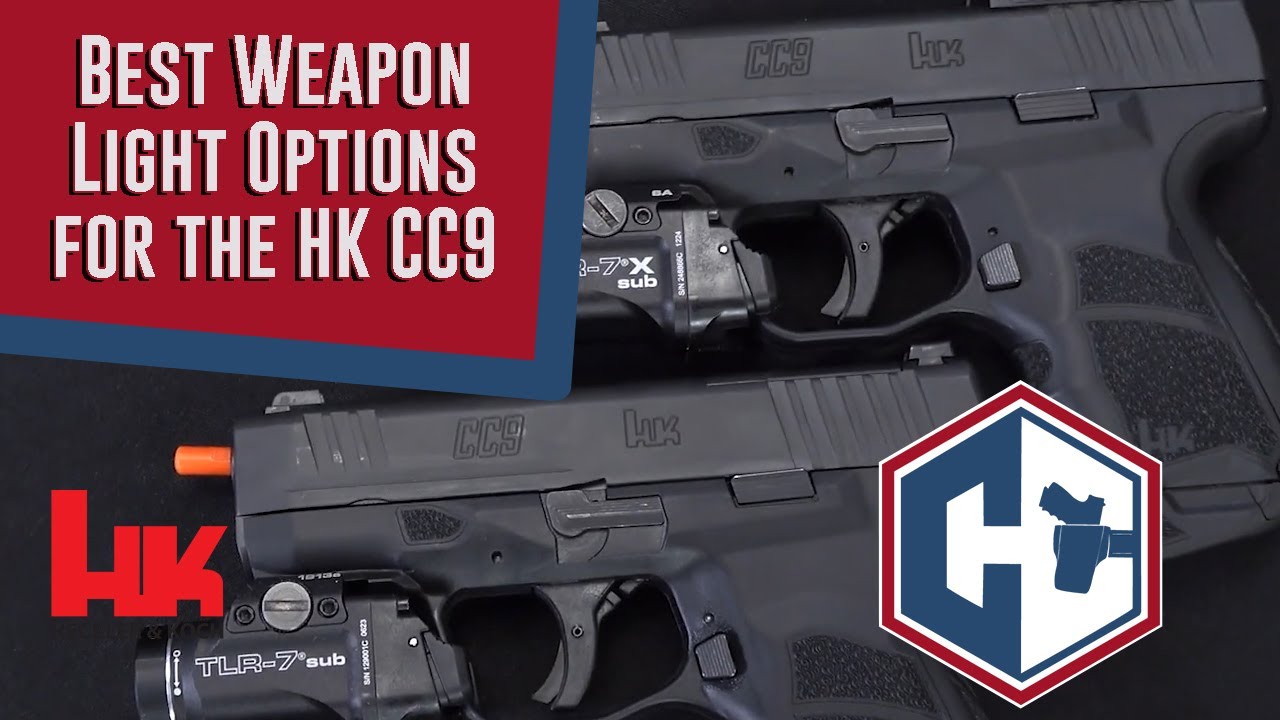 🔦 Best Weapon Light Options for the HK CC9 | Streamlight TLR7 Sub + KSG Revere Holster Compatibility