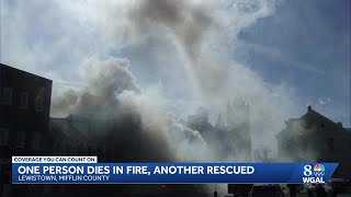 One person killed in Mifflin County fire