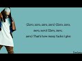 Chris Brown Zero Lyrics